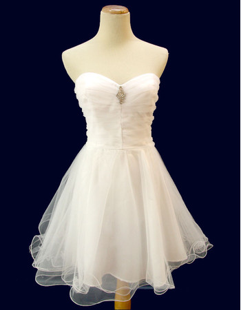 Custom Designer A-Line Sweetheart Short Homecoming/ Graduation Dress