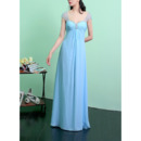 Retro Empire Sweetheart Cap Sleeves Chiffon Formal Evening Dress