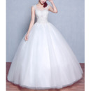 Vestidos De Novia Sexy Ball Gown Sweetheart Lace Up Back Bride Wedding Dress